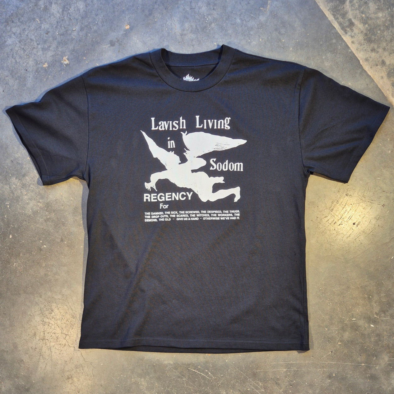 Lavish Living In Sodom T-shirt